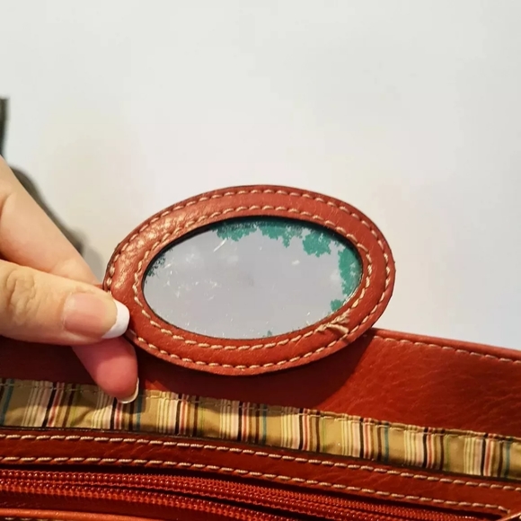 Burnt brown shoulder purse - Picture 5 of 5